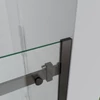 Immagine 4/4 - Belvero Nero Porta doccia 120x195, 6mm