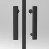 Immagine 2/3 - MURCIA Nero Box doccia 80x80, 190cm, 6mm
