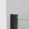 Immagine 2/3 - Westy Nero Porta doccia ad apertura a due ante 80 cm, 195cm, 6mm