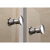Immagine 2/3 - Westy Porta doccia ad apertura a due ante 80 cm, 195cm, 6mm