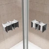 Immagine 2/6 - Elba Box doccia 90x90, 195cm, 6mm