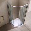 Immagine 3/4 - Weimar box doccia curvo 80x80, 180cm, 5mm