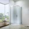 Immagine 1/4 - Weimar gebogen Duschkabine 80x80, 90x90, 180cm, 5mm