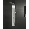 Immagine 11/14 - Alegre Silver Pannello doccia in acciaio inossidabile