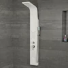 Immagine 1/7 - Bologna WHITE Duschpaneel, rostfreier Stahl