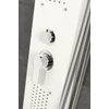 Immagine 1/3 - Merin WHITE Duschpaneel, rostfreier Stahl