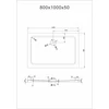 Immagine 2/2 - Dotty 80 x 100 x 5 cm
