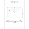Immagine 2/2 - Dotty 90 x 120 x 5 cm