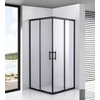 Immagine 1/9 - Toulon 6mm Black box doccia 70*70 190cm