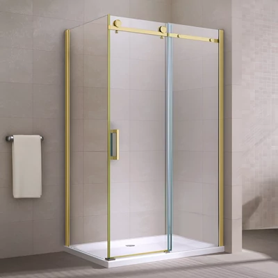 Milano Duo Gold box doccia 80x120, 195cm, 8mm