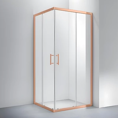 Motril Rose Gold box doccia 80x80 190cm, 6mm NANO