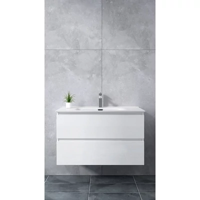 Catania White mobile bagno con lavabo 60cm