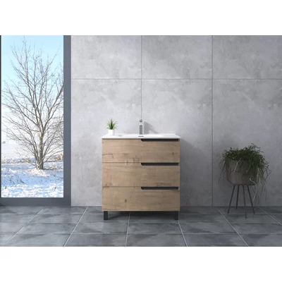 Torino Sonoma mobile bagno con lavabo 60cm