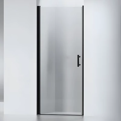 Madeira Black 80 porta doccia battente, 190/195cm, 6mm