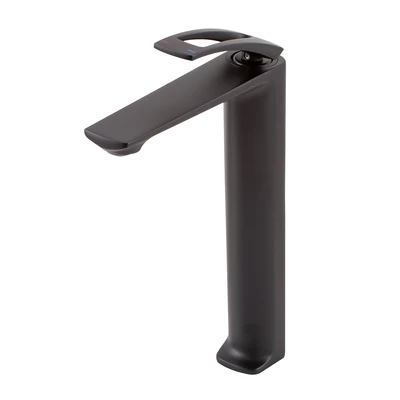 Cannes Black miscelatore lavabo alto