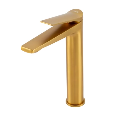 Tropez Gold miscelatore lavabo alto