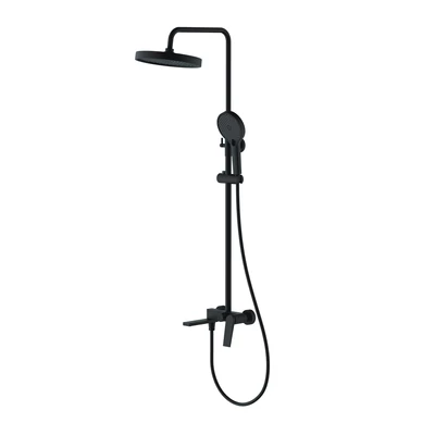 Maya Eco Black set doccia con porta gel