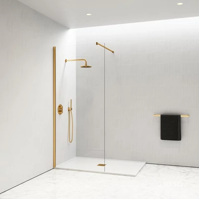 Walk-in Gold parete doccia 80, 200cm, 8mm