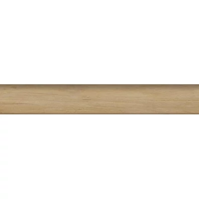 W-STEP battiscopa per pavimento SPC, effetto rovere chiaro, 2400x80x14 mm