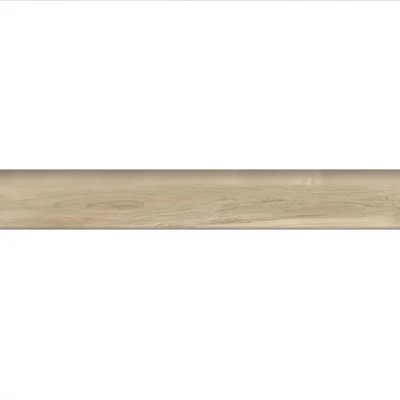 W-STEP battiscopa per pavimento SPC, effetto acero, 2400x80x14 mm