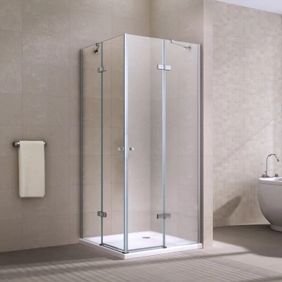 ELBA Duschkabine 90x90, 195cm, 6mm