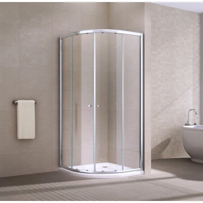 MURCIA gebogen Duschkabine 90x90, 190/195cm, 6mm