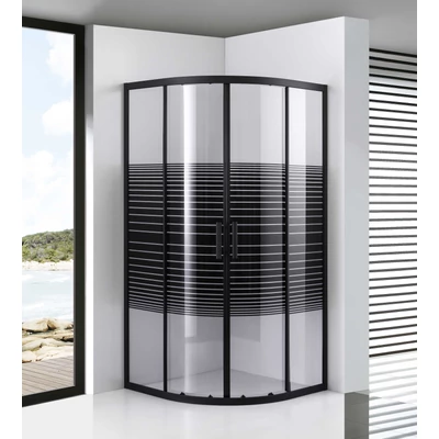 Avignon 6mm Shadow box doccia curvo 70*70 190cm