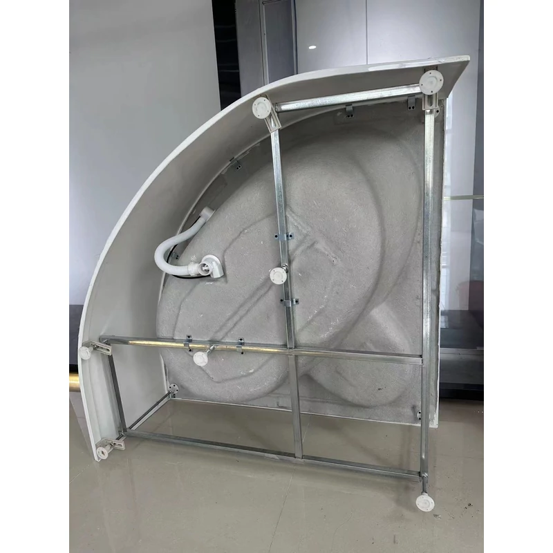 struttura per vasca simmetrica 130x130 cm