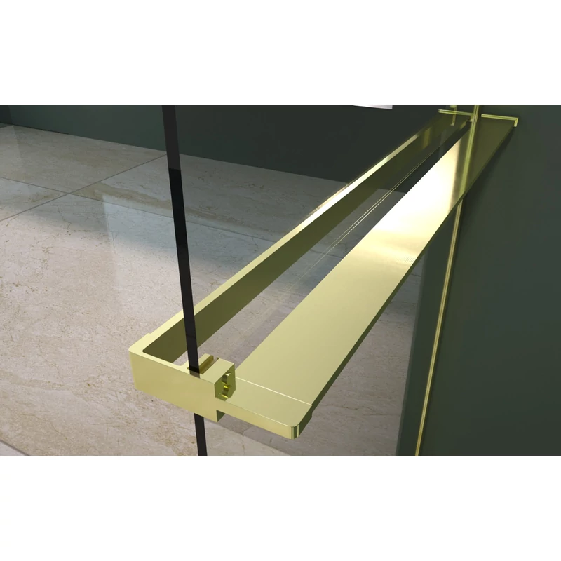 Rochelle Gold porta asciugamani e porta sapone 140 cm