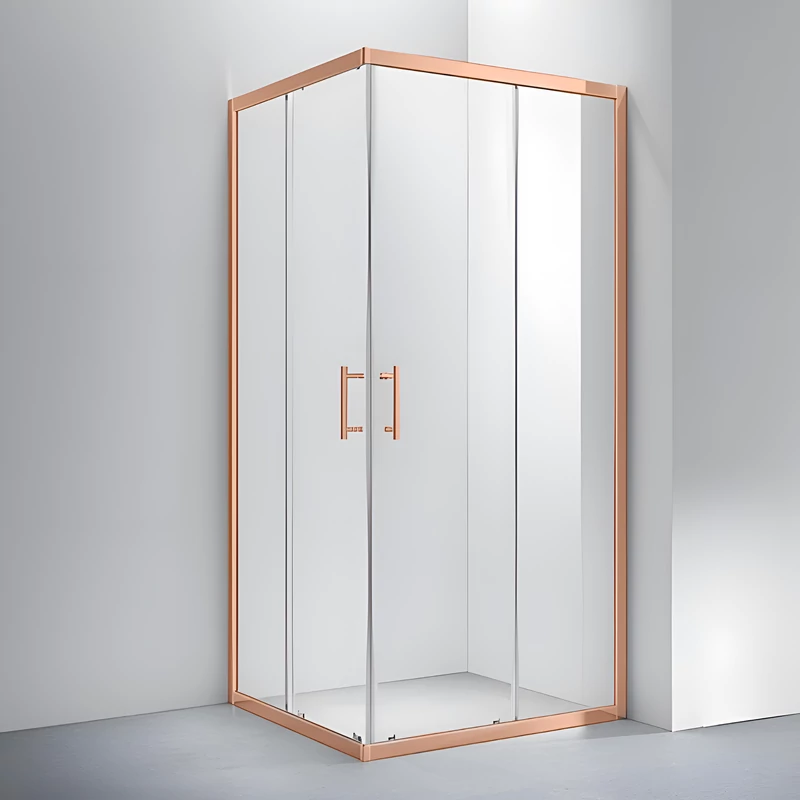 Motril Rose Gold box doccia 80x80 190cm, 6mm NANO