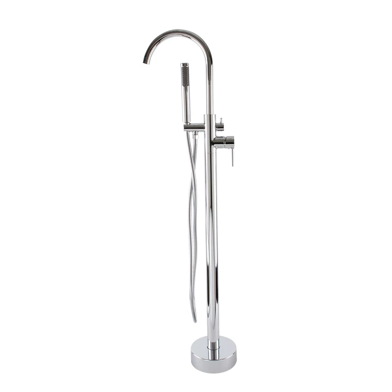 Korfu miscelatore freestanding per vasca