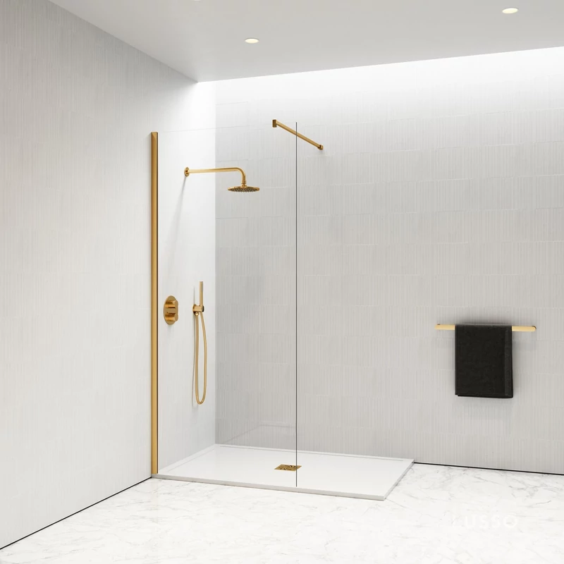 Walk-in Gold parete doccia 80, 200cm, 8mm