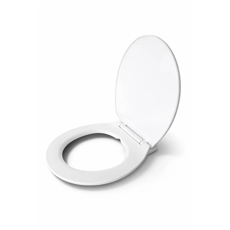 SOFTY sedile WC soft-close, bianco, in plastica