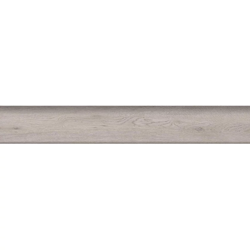 W-STEP battiscopa per pavimento SPC, effetto rovere grigio, 2400x80x14 mm