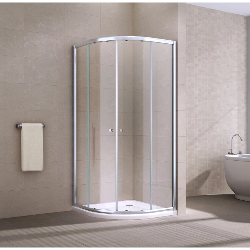 MURCIA gebogen Duschkabine 90x90, 190/195cm, 6mm