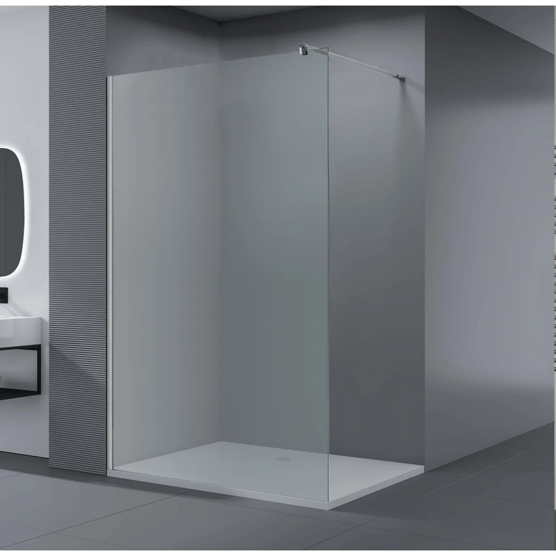 Walk-in Duschwand 70 ohne Nano, 190cm, 5mm